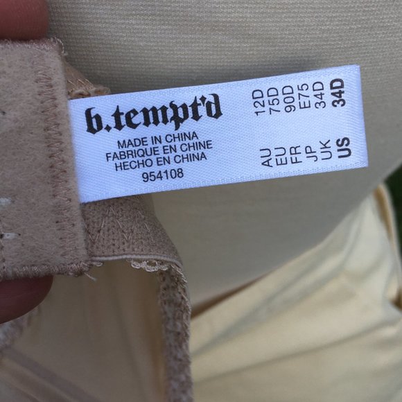 B.Tempt'd Faithfully Yours Strapless Push-up Bra - Picture 12 of 16